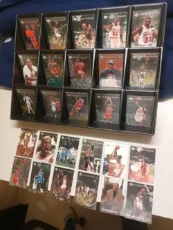 Michael Jordan 28 card set. "Reflection" series MJ61-MJ88 Upper Deck 97-98 - Image 1