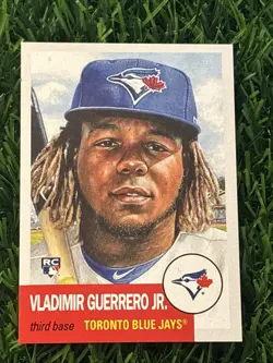 Vladimir Guerrero Jr Rookie Card 2019 Topps Archives Living #179 Blue Jays - Image 1