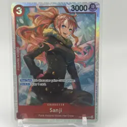 Sanji OP10-005 SR Royal Blood - ONE PIECE Card Game English - Image 1