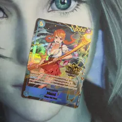 One Piece Card Game Nami Op11-054 Japanese 3rd Anniversary English Edition - Image 1
