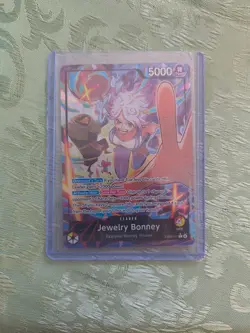 One Piece TCG OP15 -EB04 Jewelry Bonney Leader Alt Art EB04-001 NM - Image 1