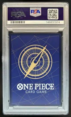 2025 One Piece Bandai Card Games Fest Monkey D Luffy #OP07-073 PSA 10 GEM MINT - Image 2