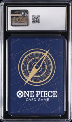 2024 ONE PIECE JPN PROMO SAIKYO JUMP #P-074 PORTGAS D. ACE CGC 10 GEM MINT - Image 2