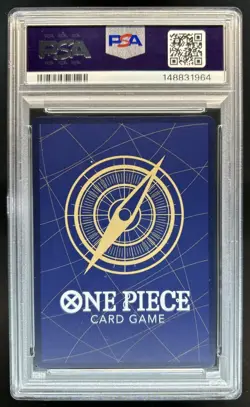 2025 One Piece Bandai Card Games Fest Monkey D Luffy #OP07-073 PSA 10 GEM MINT - Image 2