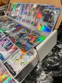 ~1500 One Piece Card lot Monkey D Luffy Sanji Nami Nico Robin Teach op09 11 13 - Image 3
