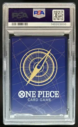 2026 One Piece Azure Sea's Seven Dracule Mihawk Manga Alt Art #OP14-119 PSA 10 - Image 2