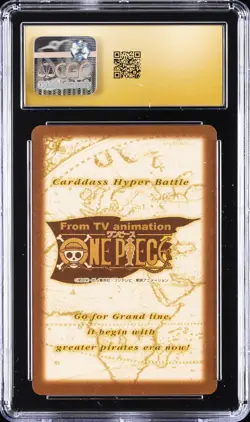 2001 CARDDASS HYPER BATTLE JPN ONE PIECE GRAND BOX 4 #C367 ZORO CGC 10 PRISTINE - Image 2