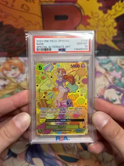 PSA 10 Nami Special Alt Art SP OP08-106 One Piece 2024 From OP09 - Image 1