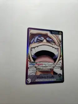 One Piece CCG Monkey.D.Luffy OP09-061 Alternative Art Leader Parallel Japanese - Image 2