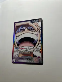 One Piece CCG Monkey.D.Luffy OP09-061 Alternative Art Leader Parallel Japanese - Image 4