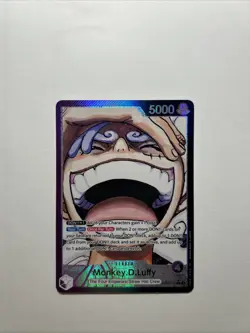 One Piece CCG Monkey.D.Luffy OP09-061 Alternative Art Leader Parallel Japanese - Image 5