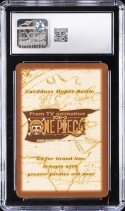 2001 CARDDASS HYPER BATTLE JPN ONE PIECE GRAND LINE COMPILATION 3 LUFFY CGC 9 - Image 2