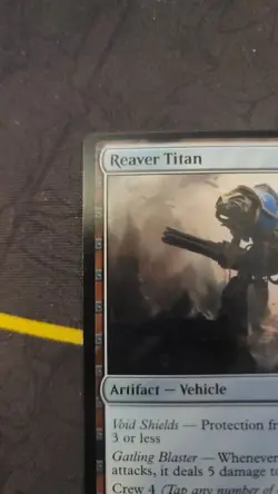 NM MTG Reaver Titan - Warhammer 40k 163/169 Magic the Gathering Universes Beyond - Image 2