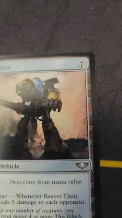 NM MTG Reaver Titan - Warhammer 40k 163/169 Magic the Gathering Universes Beyond - Image 3