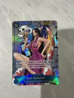 One Piece TCG - Boa Hancock - OP07-051 Proxy Manga Parallel (SR) English - Image 1