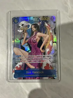 One Piece TCG - Boa Hancock - OP07-051 Proxy Manga Parallel (SR) English - Image 2