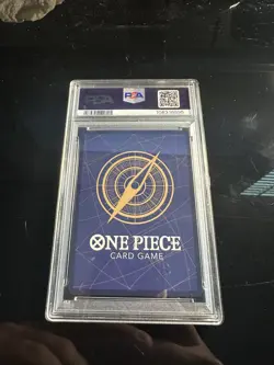 2022 One Piece OP01 #070 Dracule Mihawk Alternate Art PSA 10 GEM MINT - Image 2