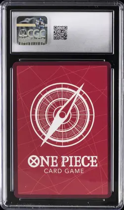 2023 ONE PIECE JPN PREM COLL UTA PROMO ALT ART PARALLEL UTA CGC 10 GEM MINT - Image 2