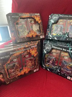 ONE PIECE Illustration Box Vol 5 & Vol 6 NEW - 10x Boxes Total, 5x of Each!!! - Image 3