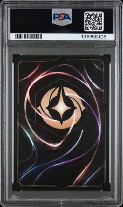 2025 DISNEY LORCANA ENCHANTED #221 MICKEY MOUSE - INSPIRATIONAL WARRIOR PSA 9 - Image 2