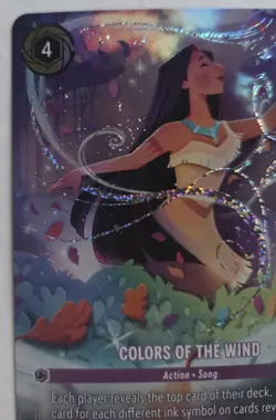 Disney Lorcana Colors Of The Wind Winterspell Enchanted - 228/204 - NM - Image 2
