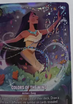Disney Lorcana Colors Of The Wind Winterspell Enchanted - 228/204 - NM - Image 3