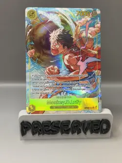 Monkey D. Luffy (Alt Art) OP15-119 SEC Adventure on KAMI's Island ENGLISH OP15 - Image 2