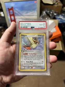 Pokemon Pidgeot POP Series 2 Holo Rare 2005 PSA 10 Vintage Card - Image 1