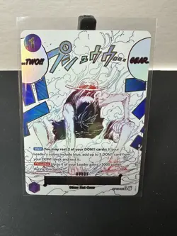 Gear Two (Alt Art) OP11-080 English A Fist of Divine Speed - One Piece Card - NM - Image 1