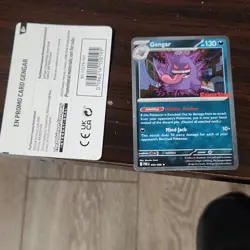 Pokemon Gengar Promo Card 050/088 GameStop Exclusive Holo NM/Mint - Image 1
