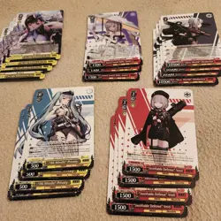 19 Weiss Schwarz NIKKE GODDESS OF VICTORY Card Lot NIK/S117-TE TD Players Set - Image 1