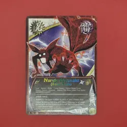 Naruto CCG: Naruto Uzumaki Four Tails N1062 Rare 1st Edition Bandai Card - Image 5