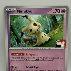 Pokemon TCG Mimikyu 097/193 Prize Pack Series Cards Regular - Rare Prize Pack - Image 1