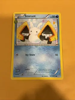 Pokemon TCG Snorunt RC7/RC32 Radiant Collection XY Generations Basic Card MP - Image 1