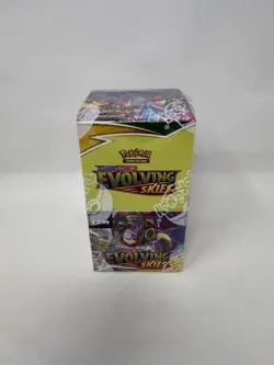 Pokemon TCG Evolving Skies Half Booster Box (18 Packs) New & Factory Sealed Rare - Image 1