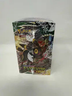 Pokemon TCG Evolving Skies Half Booster Box (18 Packs) New & Factory Sealed Rare - Image 3