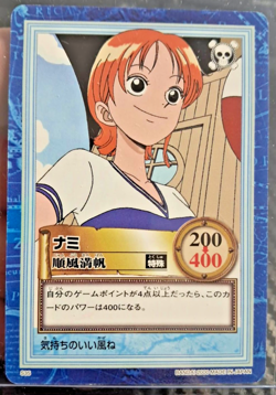 BANDAI One Piece Hyper Battle NAMI SCARCE S35 EARLY CARD VINTAGE LUFFY CREW - Image 1
