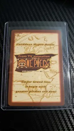 BANDAI One Piece Hyper Battle NAMI SCARCE S35 EARLY CARD VINTAGE LUFFY CREW - Image 2