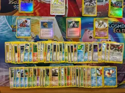 Vintage Pokemon Card Lot E Series Holo Etc Raikou Meganium Bulbasaur 111 Cards - Image 5