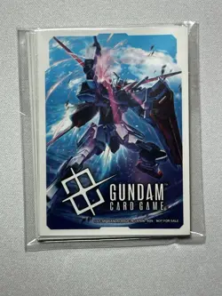 Gundam Card Game Aile Strike Gundam Promo Sleeves Release Event (10 Sleeves) - Image 1