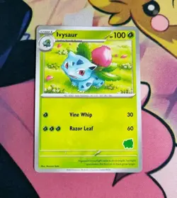 Ivysaur My First Battle Bulbasaur Stamped Pokemon Card - Image 1