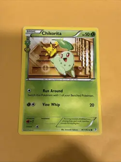 Chikorita RC1/RC32 Common Generations: Radiant Collection Pokemon Card MP - Image 1