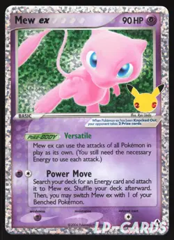 Mew ex - 88/92 - Holo Rare - Celebrations Classic - Pokemon Card - Image 1