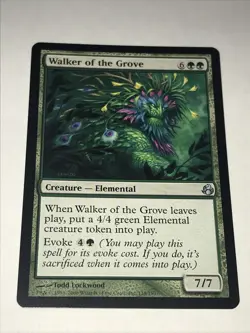 WALKER OF THE GROVE Magic the Gathering Card - Image 2