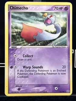 Chimecho 12/106 EX Emerald Non-Holo Rare Pokemon Card MP - Image 3