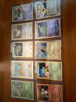 Lot Of 10 Vintage/secret Rare Pokemon Cards From Various Sets All LP/MP - Image 1