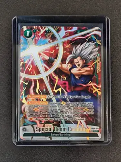 Special Beam Cannon FB09-072 Alternate Art Dual Evolution Dragon Ball Card Engli - Image 1