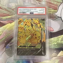 Pokemon Pikachu V-Union Promo Holo Card Lot Celebrations Collection 2021 PSA 10 - Image 5