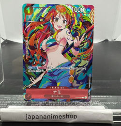 Nami C ST01-007 PROMO THE BEST Storage Box One Piece Card Japanese - Image 1