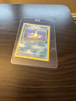 Lapras Fossil 10/62 Holo Rare Vintage Pokemon TCG Card - Image 3